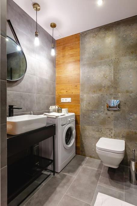 Nowoczesny Apartament W Sercu Mokotowa Warschau Buitenkant foto